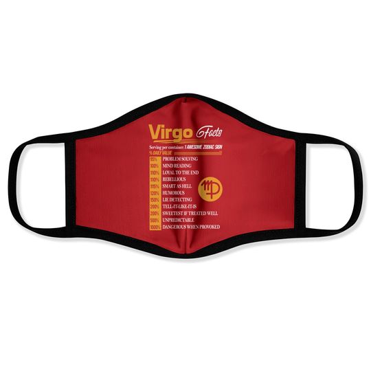 VIRGO FACTS - Virgo Facts - Face Masks