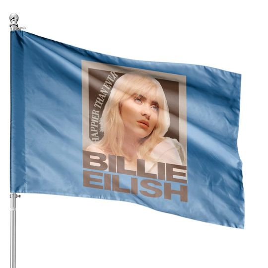 Billie Eilish Happier Than Ever The World Tour 2022 House Flags