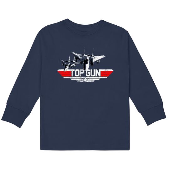 Top Gun (Variant) - Top Gun -  Kids Long Sleeve T-Shirts
