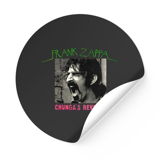 Frank Zappa Chungas Revenge Sticker Stickers