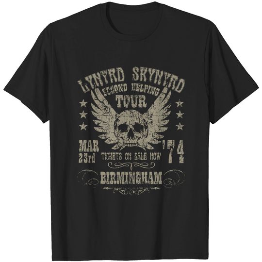Lynyrd Skynyrd 1974, distressed - Lynyrd Skynyrd - T-Shirt