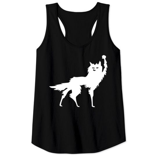 Fantastic Mr Fox - Wolf - Canis Lupus - Simple - Fantastic Mr Fox - Tank Tops