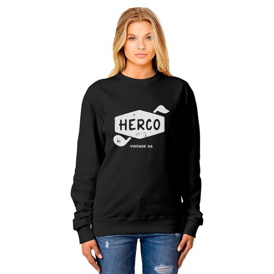 Herco Guitar Picks - retro '66 logo - Guitar Gear - Sweatshirts