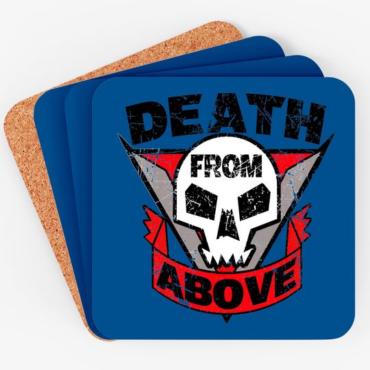 Starship Troopers Death From Above Distressed - Starship Troopers - Coasters
