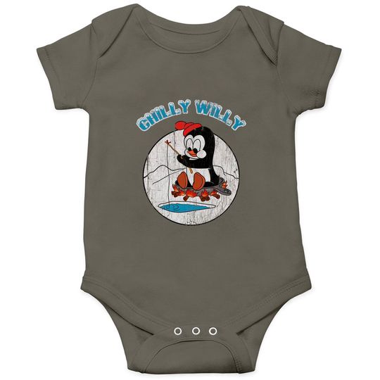 Distressed Chilly willy - Chilly Willy - Onesies