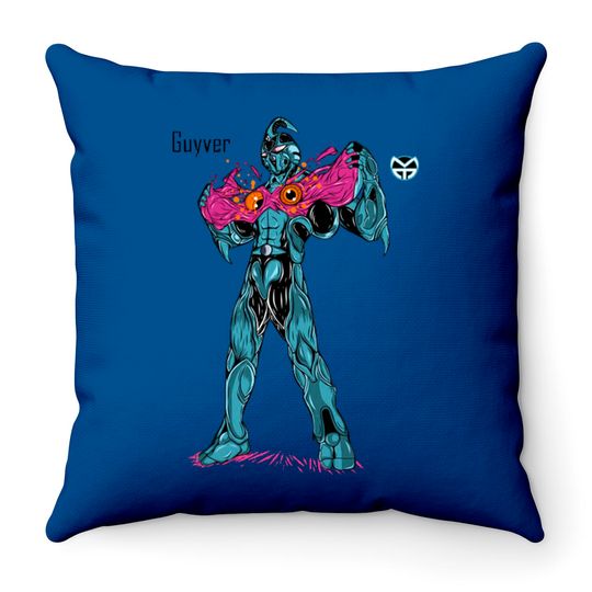 Guyver Unit 1 - Guyver - Throw Pillows