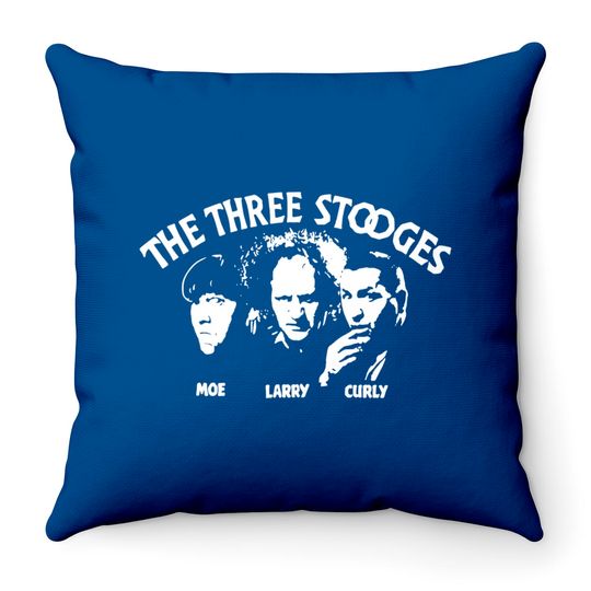 American Vaudeville Comedy 50s fans gifts - Tts The Three Stooges - Throw Pillows