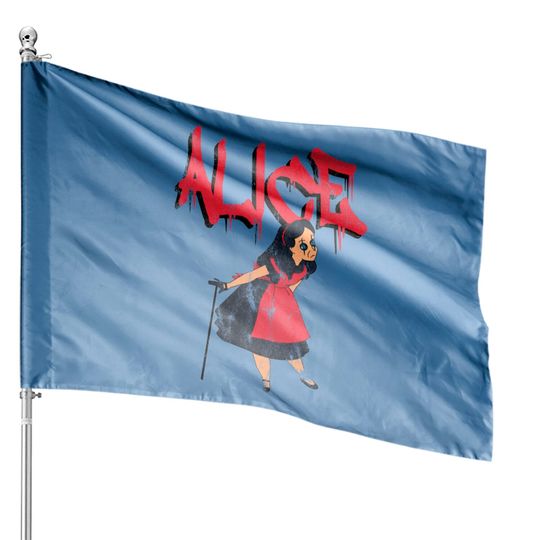 Alice In Wonderland Vs Alice Cooper - Alice Cooper - House Flags