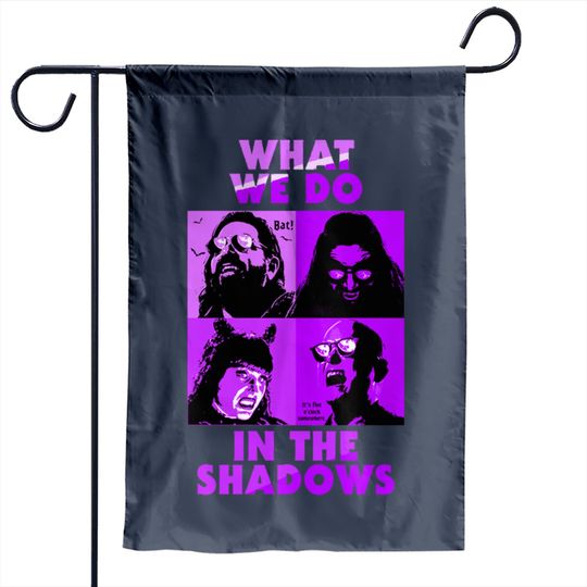 Vintage what we do in the shadows - What We Do In The Shadows - Garden Flags