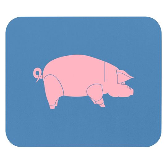 PIG FLOYD Mouse Pad, the 70s Mouse Pads, Pink Floyd Mouse Pad, pink floyd Mouse Pad, retro Mouse Pad,rock Mouse Pad, pink pig - Pink Floyd - Mouse Pad