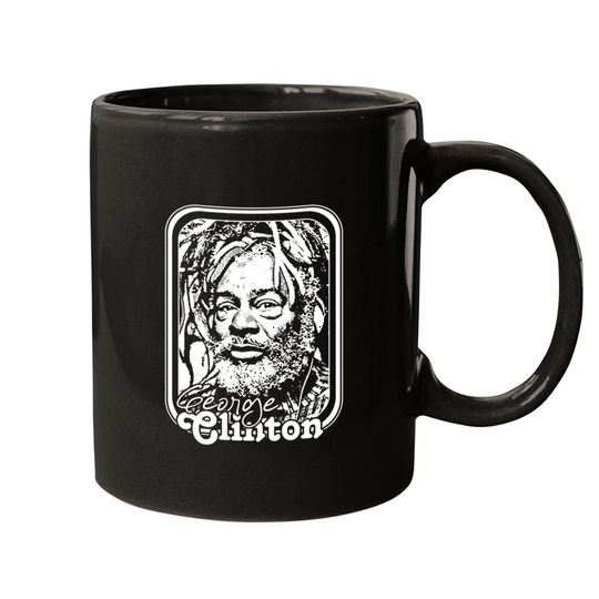 George Clinton /// Retro 70s Music Fan Design - George Clinton - Mugs