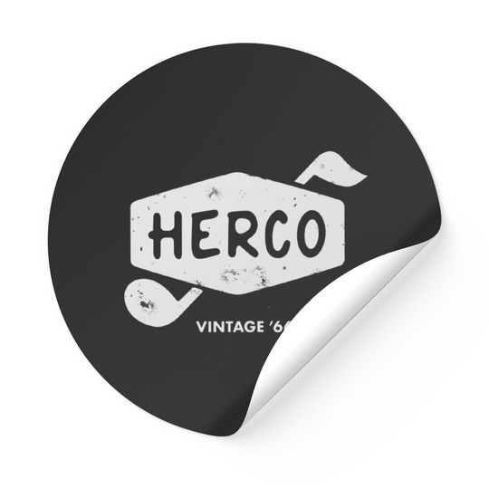 Herco Guitar Picks - retro '66 logo - Guitar Gear - Stickers
