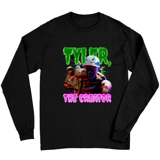 Tyler the Creator Long Sleeves - Graphic Long Sleeves, Rapper Long Sleeves, Hip Hop Long Sleeves