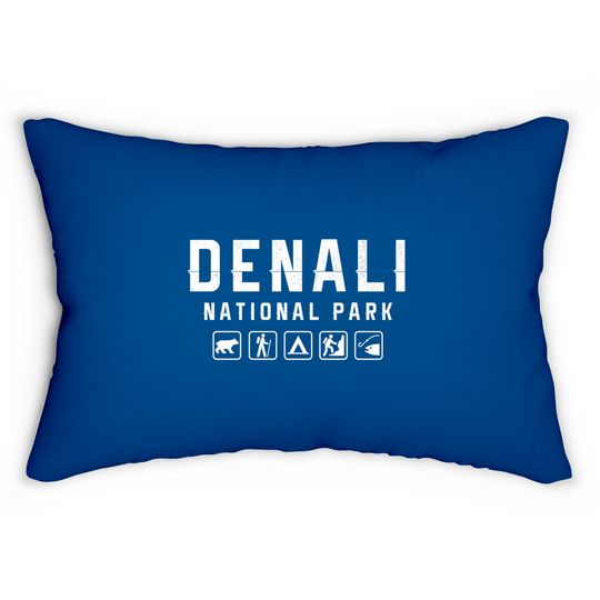 Denali National Park, Alaska - National Park - Lumbar Pillows