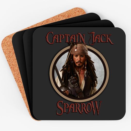 I'm Captain Jack Sparrow, Mate - Jack Sparrow - Coasters