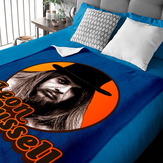Leon Russell ))(( Retro Country Folk Legend - Leon Russell - Baby Blankets