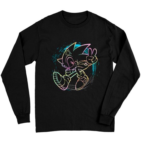 Sonic The Hedgehog - Sonic Full Speed - Type B - Colorful - Sonic The Hegdehog - Long Sleeves