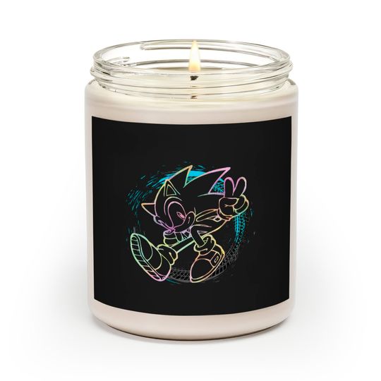 Sonic The Hedgehog - Sonic Full Speed - Type B - Colorful - Sonic The Hegdehog - Scented Candles