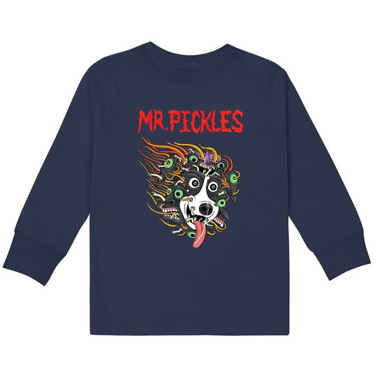mr. pickles - Mr Pickles -  Kids Long Sleeve T-Shirts