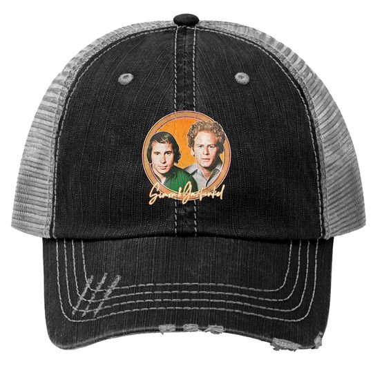 Simon & Garfunkel / Retro Style Fan Design - Simon And Garfunkel - Trucker Hats