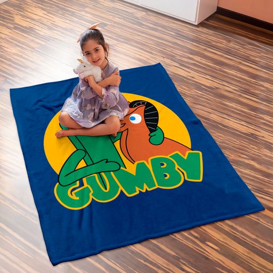 Gumby and Pokey - Gumby And Pokey - Baby Blankets