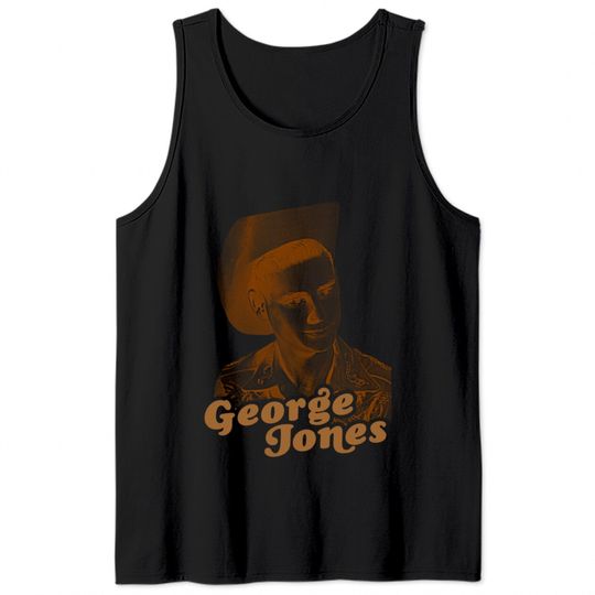 George Jones :: Young White Lightning FanArt - George Jones - Tank Tops