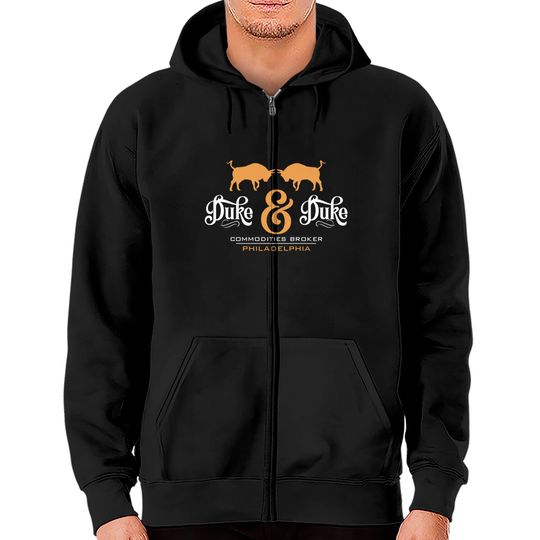 Duke and Duke from Trading Places - Trading Places - Zip Hoodies