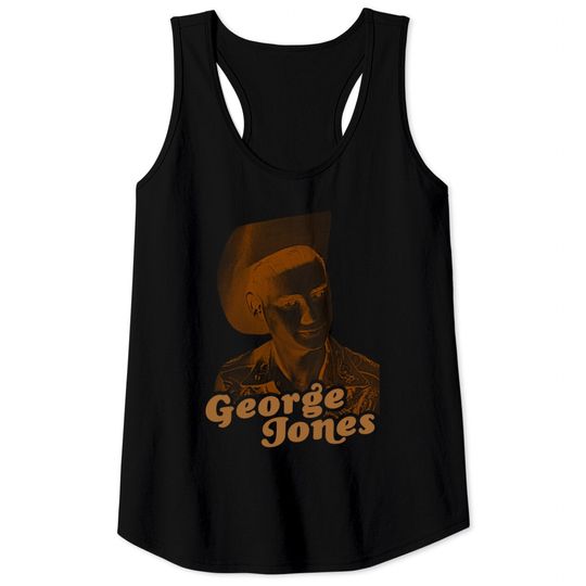 George Jones :: Young White Lightning FanArt - George Jones - Tank Tops