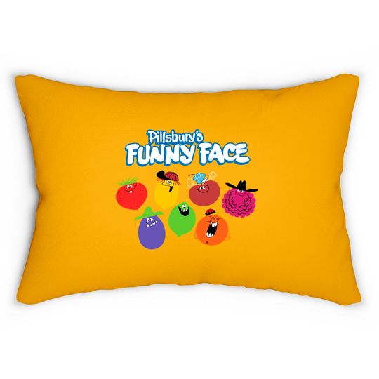 Pillsbury's Funny Face - Funny Face - Lumbar Pillows