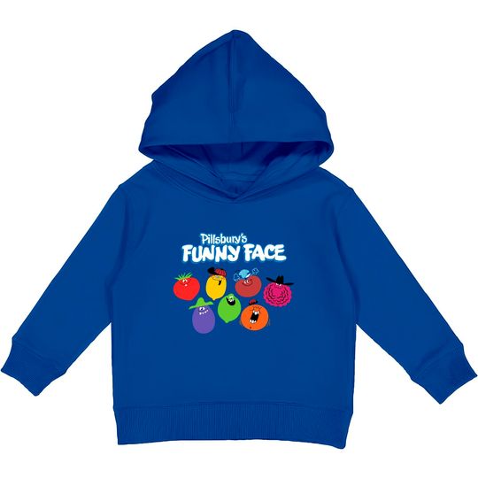 Pillsbury's Funny Face - Funny Face - Kids Pullover Hoodies