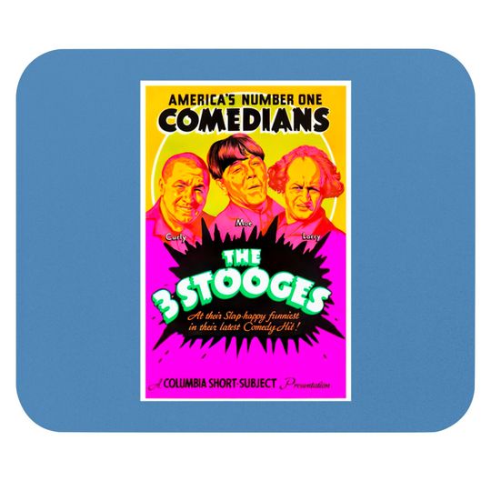 3 Stooges Collector's Mouse Pad - Three Stooges - Mouse Pads
