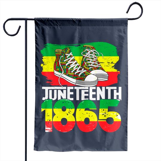 Juneteenth June 19 1865 Black African American Independence Garden Flags