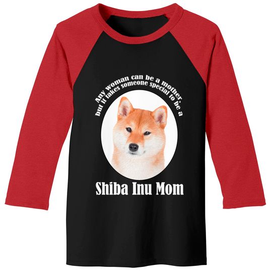 Shiba Inu Mom - Shiba Inu - Baseball Tees