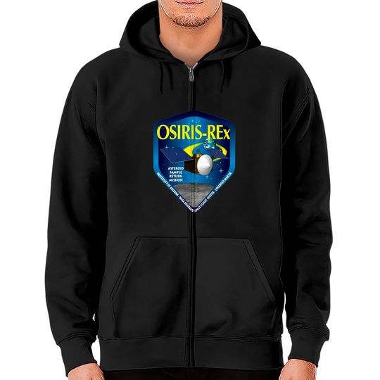 Osiris-REx Patners Logo - Osiris Rex Partners Patch - Zip Hoodies