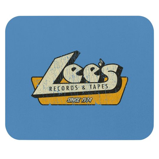 Lee's Records and Tapes 1974 - Record Store - Mouse Pads