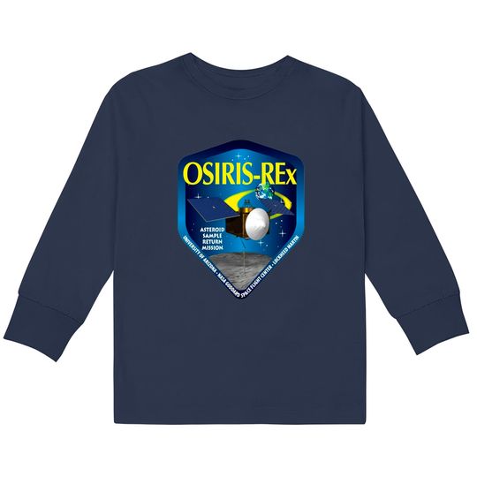Osiris-REx Patners Logo - Osiris Rex Partners Patch -  Kids Long Sleeve T-Shirts