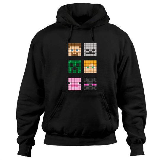 Famous characters - Minecraft - Hoodies