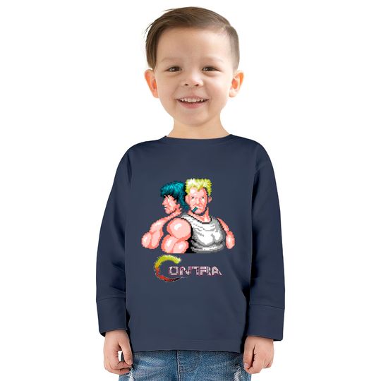 Contra - Contra -  Kids Long Sleeve T-Shirts