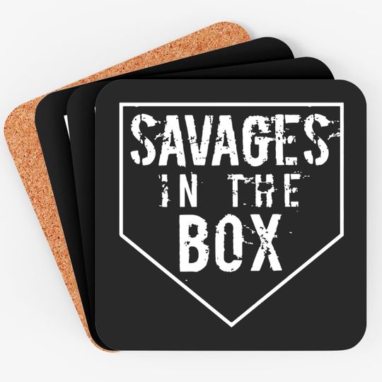 Savages In The Box - Yankees - Coasters