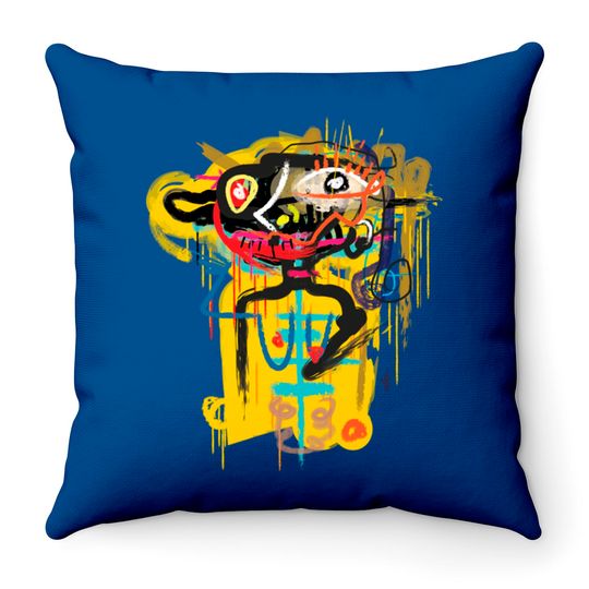 The Beauty - Expressionism - Throw Pillows