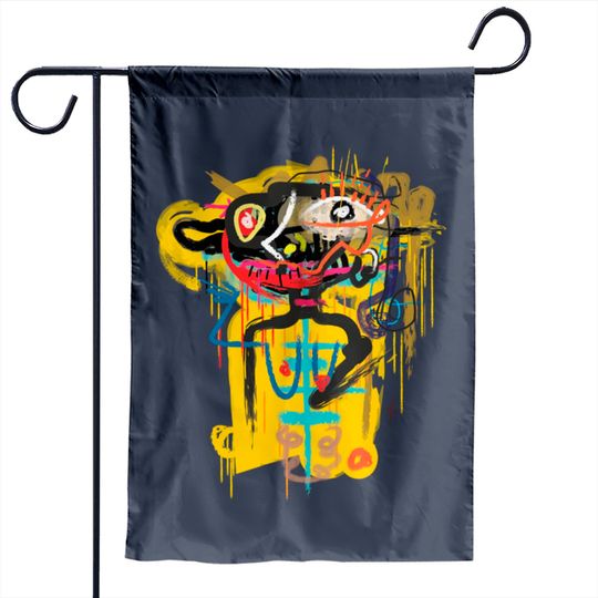 The Beauty - Expressionism - Garden Flags
