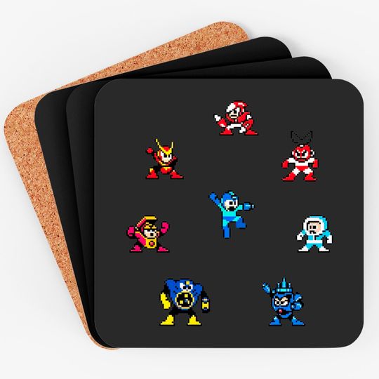 Megaman bosses - Megaman - Coasters