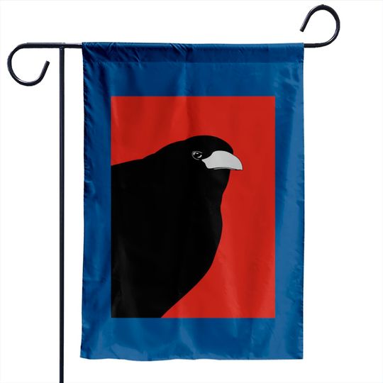 THE OLD CROW #6 - Crow - Garden Flags
