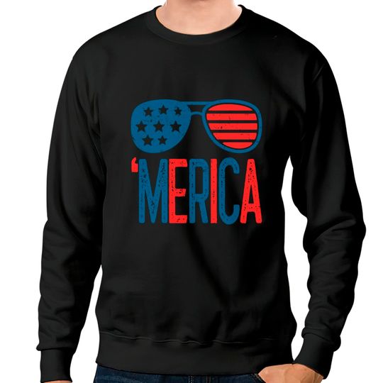 Merica Sunglasses - Merica - Sweatshirts