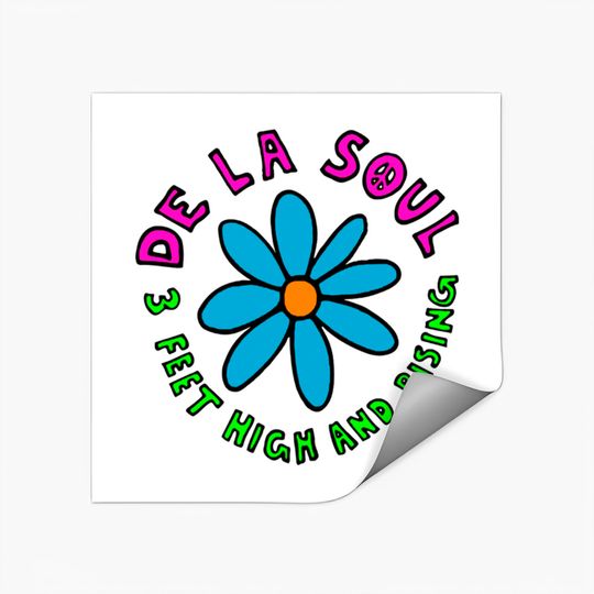 3 Feet High & Rising - De La Soul - Stickers