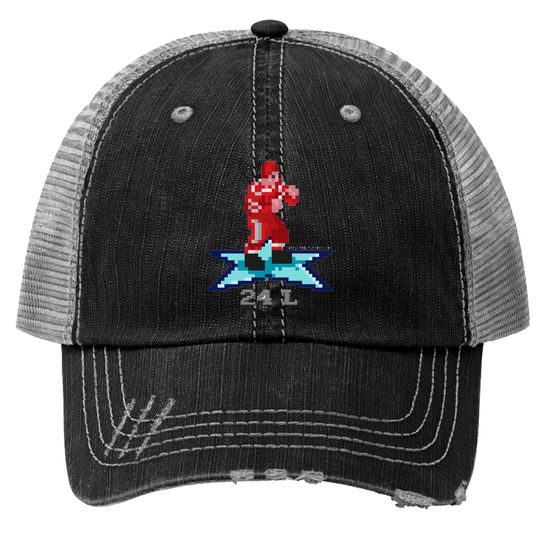 16-Bit Legend: Bob Probert (Red Wings) - Detroit Red Wings - Trucker Hats