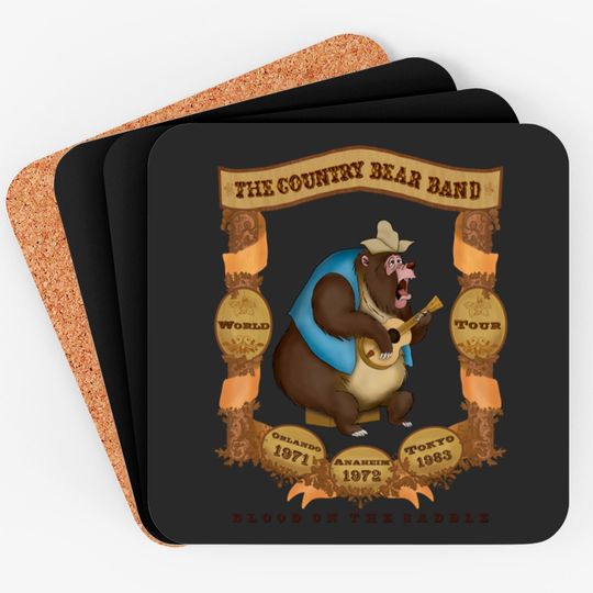 Bear Band Tour feat. Big Al - Country Bear Jamboree - Coasters