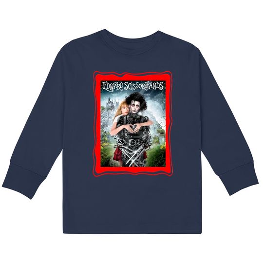 Edward Scissorhands - Edward Scissorhands -  Kids Long Sleeve T-Shirts