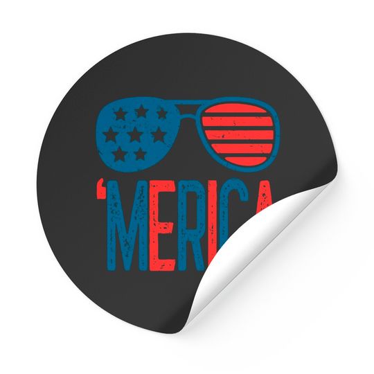 Merica Sunglasses - Merica - Stickers