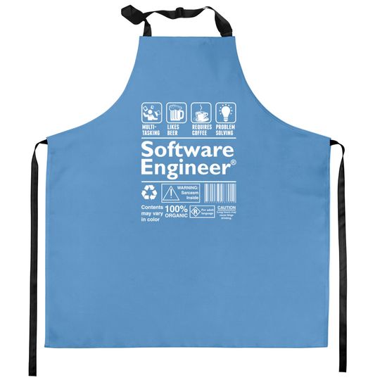 Software Engineer Kitchen Aprons